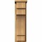 Ekena Millwork Mediterranean Rough Sawn Corbel w/Backplate, Western Red Cedar, 8"W x 12"D x 28"H COR08X12X28MED01RWR - alternate 2